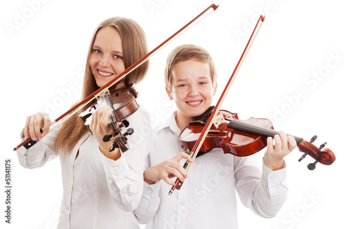 Photo: Violin duet Violin duet