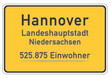 Hannover 525.875 Einwohner (Stand: 31.12.2011)