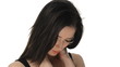 young woman suffering from severe neck ache