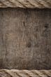 ship ropes on wood