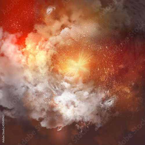 Photo: Cosmic clouds of mist Cosmic clouds of mist