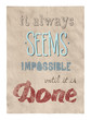 Everything is possible poster