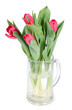 Photo: Bouquet tulips in cup Bouquet tulips in cup