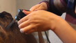 Video: Hairdresser plating hair Hairdresser plating hair