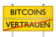 BITCOIN vs VERTRAUEN_konzeptionell Finanzwerte - 3D