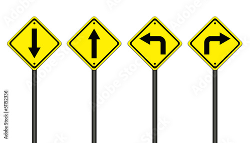 Illustration: Direction sign Direction sign