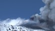 Eruption crater