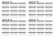 Calendar 2014 to 2017