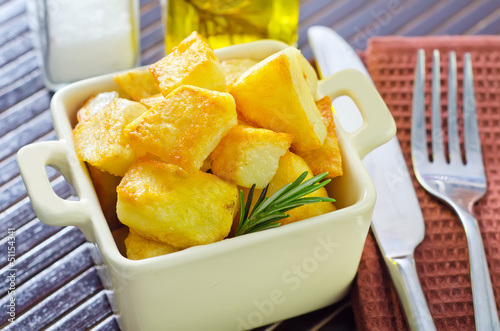 Photo: Fried potato Fried potato