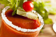 Spicy Bloody Mary Alcoholic Drink