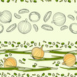Background of onions