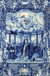 Azulejos on Capela das Almas in Porto, Portugal