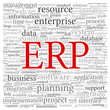 ERP in word tag cloud
