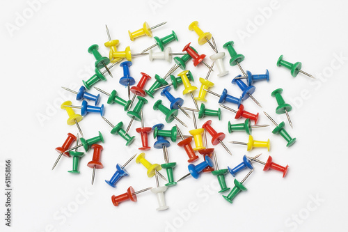 Photo: Pins auf eine Haufen Pins auf eine Haufen