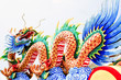 Chinese style dragon statue