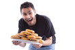 got the burgers!