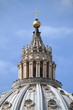 Saint Peter cathedral dome in Rome, Italy