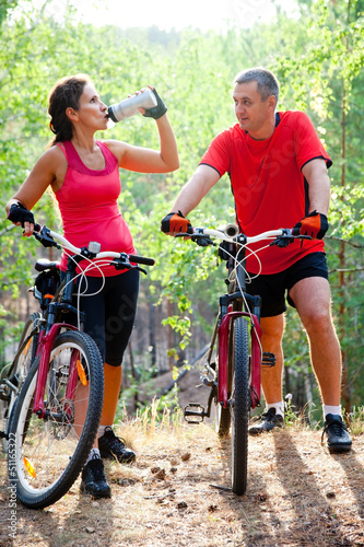 Photo: Cycling together Cycling together