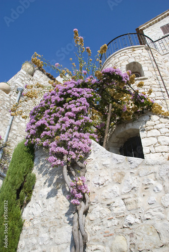 Photo: haus aus steinen in eze, Frankreich haus aus steinen in eze, Frankreich