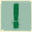 Grunge exclamation mark