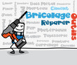 Vektor: Nuage de tags - Mots-clés : Bricolage Nuage de tags - Mots-clés : Bricolage