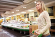 Woman in the store