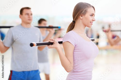 Photo: In the gym In the gym