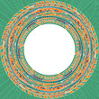 Ethnic ornate label (place for your text)