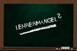 Lehrermangel?