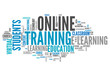 Word Cloud "Online Training"
