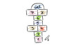 Marelle couleurs