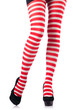 Woman with long legs and stockings