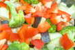 delicious and fresh caesar salad