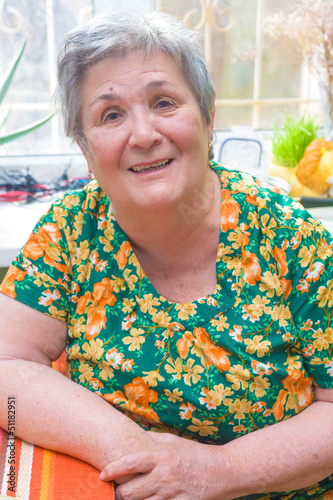 Photo: portrait of a senior woman portrait of a senior woman
