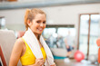 Fitness woman portrait
