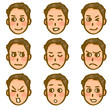 男性の表情