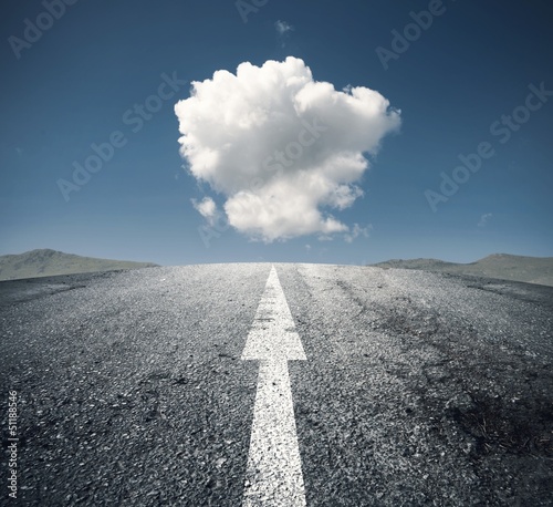 Photo: Follow the right way Follow the right way