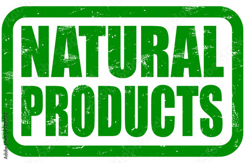Illustration: Grunge Stempel grün NATURAL PRODUCTS Grunge Stempel grün NATURAL PRODUCTS