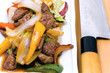 Meat with vegetables