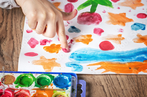 Photo: Handprint Art Handprint Art