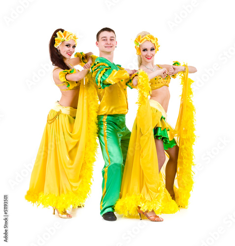 Photo: Sexy carnival dancers dancing Sexy carnival dancers dancing