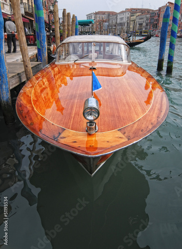 Photo: Venetian taxi Venetian taxi