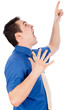 Cursing man