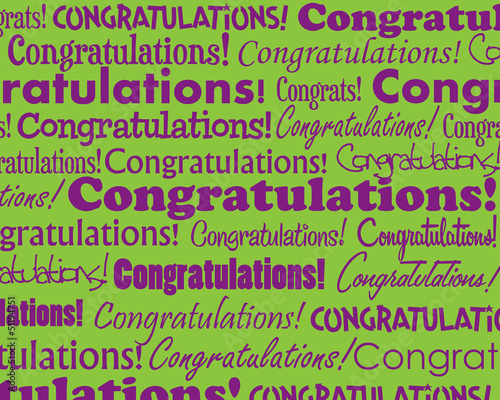 Vector: Congratulations collage Congratulations collage
