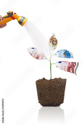 Photo: Faire fructifier son argent. Faire fructifier son argent.