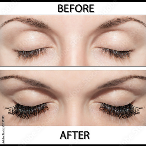 Photo: EYE AND FALSE EYELASHES EYE AND FALSE EYELASHES