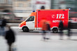 Rettungswagen im Einsatz