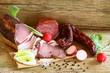 Foto: speck und wurst speck und wurst