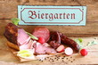 Foto: jausenzeit im biergarten jausenzeit im biergarten