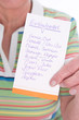 Einkaufsliste für Vergessliche